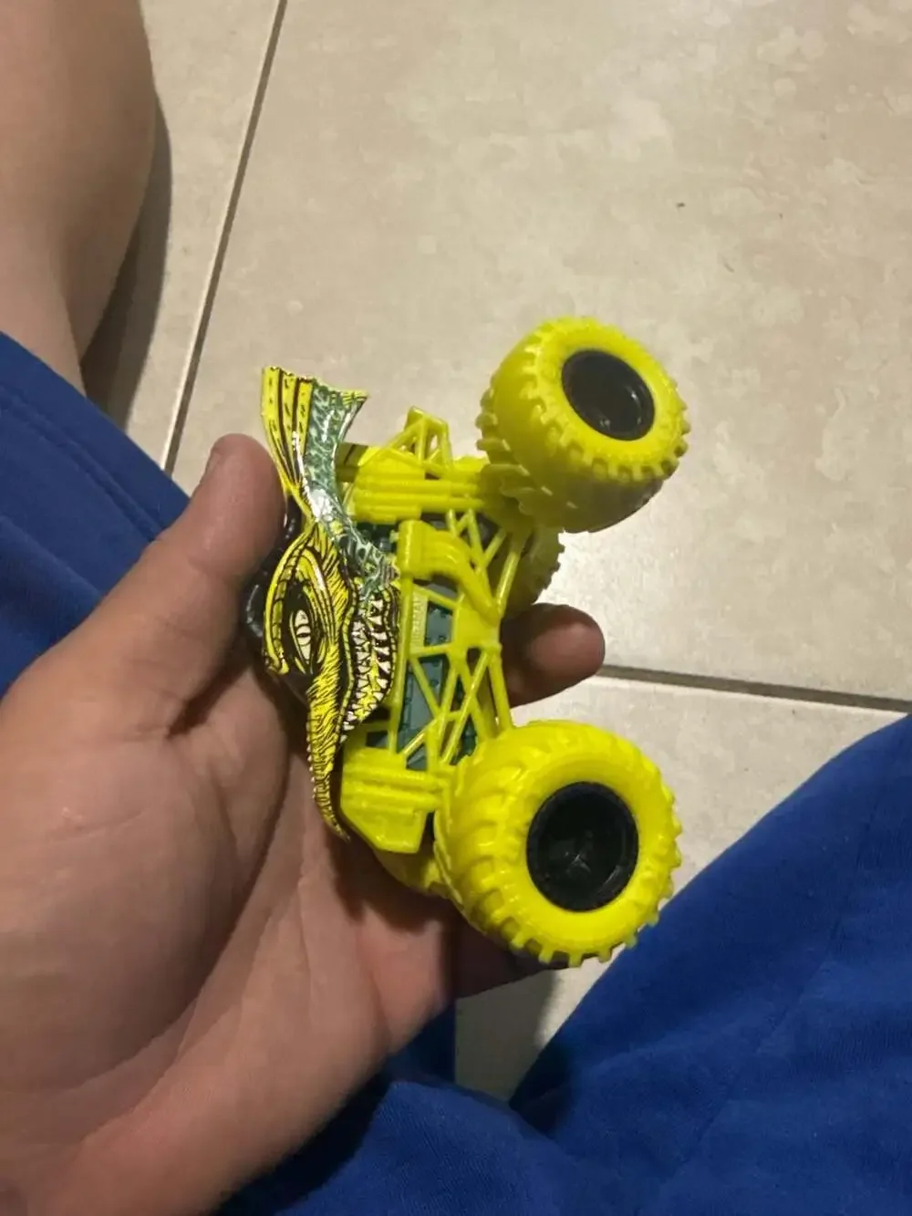 Monster Jam 2024 Series 36 Overcharged Dragon Yellow 1:64 Scale Monster Truck